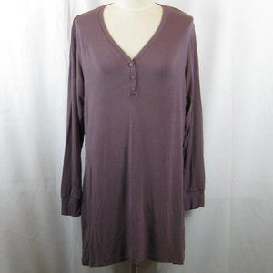 Skims Henley Sleep Night Shirt 2XL